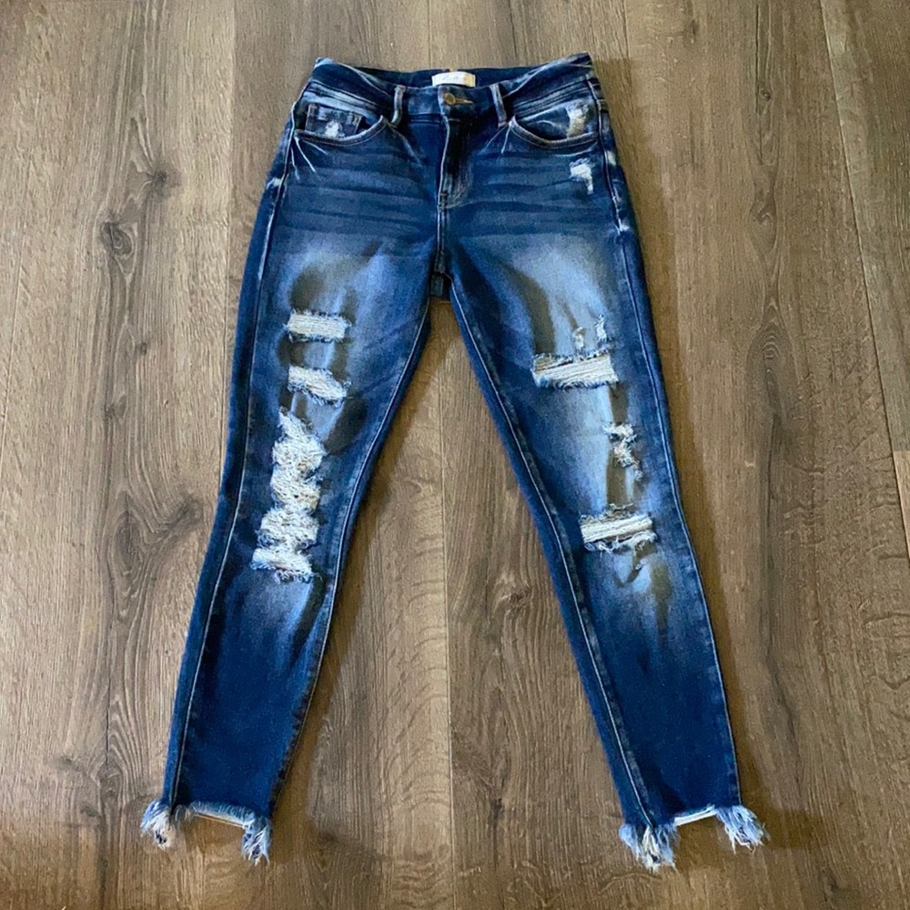 KanCan Distressed Skinny Jeans